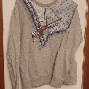 LOUIS VUITTON LASER CUT CANES SWEATSHIRT